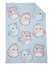 Squishmallows Snuggle Throw 50&quot; x 70&quot; (Sweet As Squish) - $44.98