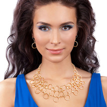Gold Ring Collar Choker - $48.99 CAD