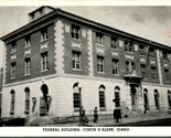 Vtg Postcard 1940s Federal Building - Coeur D&#39;Alene ID Idaho - Unused - $14.22