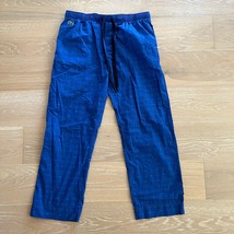 Lacoste Men&#39;s Pajama Lounge Sleepwear Pants Blue Large - $19.99