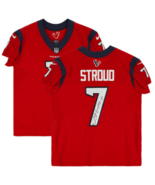 C.J. Stroud Autographed Houston Texans Nike Elite Red Jersey Fanatics  - £567.73 GBP