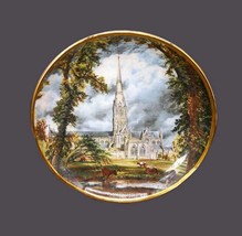 Lord Nelson decorative plate Bishop&#39;s grounds Salisbury Castle John Constable. - £44.46 GBP
