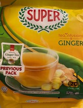 Pack of 1, Super Tea Infusions Ginger 400g / 14 Oz - $15.83