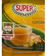 Pack of 1, Super Tea Infusions Ginger 400g / 14 Oz - $21.65 CAD