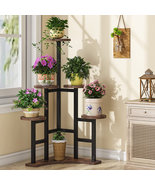 Plant Stand For Multiple Plants Holder Indoor Wooden Decor Flower Display Shelf - $149.95