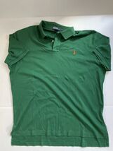 Polo Ralph Lauren Size XL Mens Green Polo Shirt Short Sleeve Casual Golf - $20.29