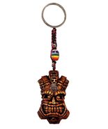 Tiki Keychain – Handmade Resin Key Ring, Tropical Hawaiian Gift for Him ... - $19.71