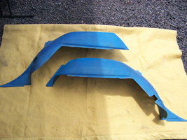 1968 Dodge Coronet Station Wagon Blue Interior Fender Well Covers #2657872 / 3 - £212.31 GBP