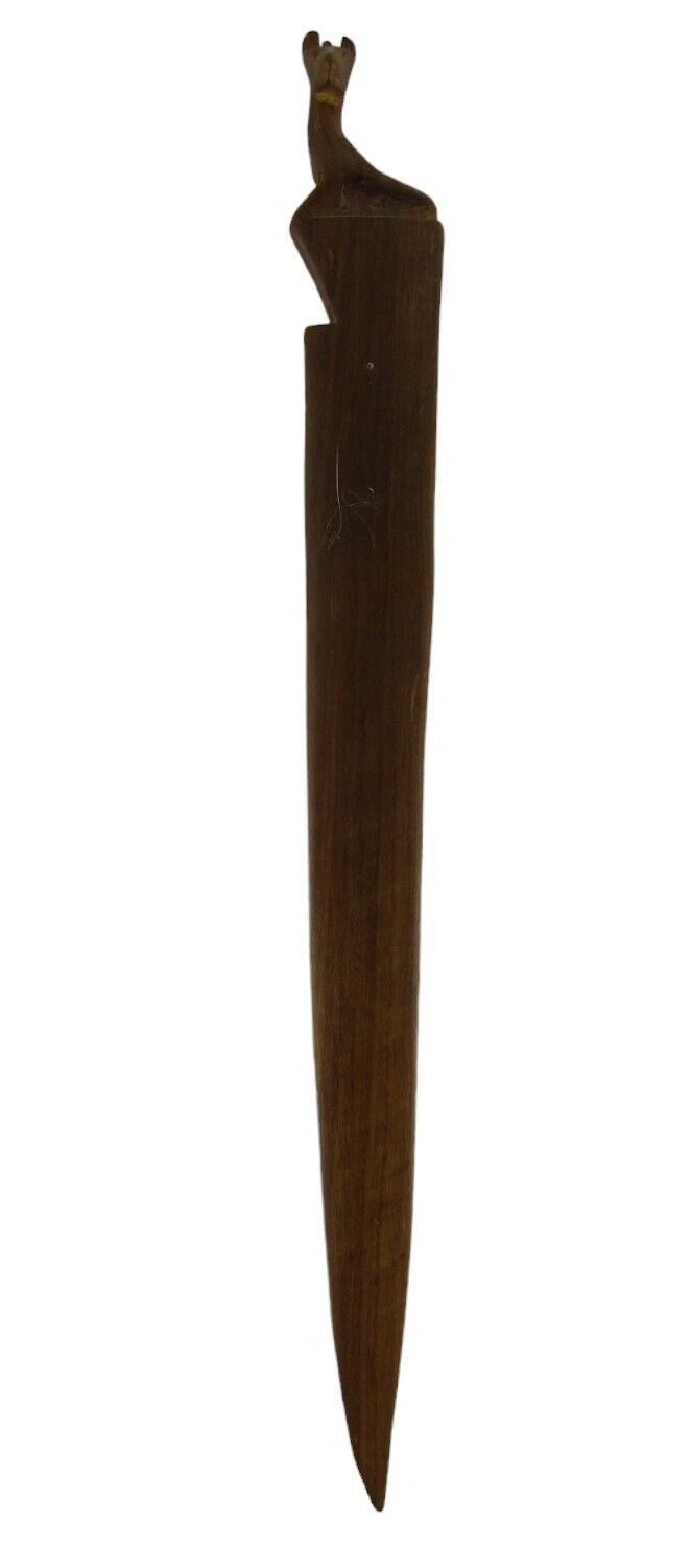 Primary image for Genuine "Besmo Product" Hand Carved Kenya Letter Opener  11 Inch Giraffe