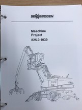 Sennebogen 825 Parts Manual Binder 825.0.1039 USPS Priority Mail - £55.13 GBP