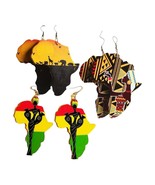 AFRICAN HERITAGE DANGLE EARRINGS - $8.15 CAD