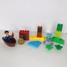 Lego Duplo Jake’s Treasure Hunt Pirate Parts Lot Of 22 #10512 - £19.38 GBP