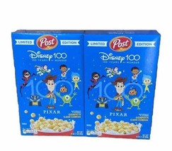 Disney 100 Cereal Post Confetti Cake Breakfast Sprinkles 16oz 2/2024 Lot... - $29.69