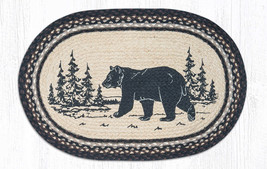 Earth Rugs OP-313 Bear Silhouette Oval Patch 20&quot; x 30&quot; - £39.56 GBP