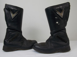 FRANK THOMAS LADIES ZIP UP MOTORCYCLE BOOTS SIZE 28 UK 4 - €34,98 EUR