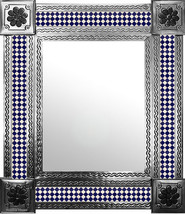 Mexican Tin Mirror - £316.72 GBP