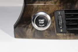 2007-10 E92 BMW 328i COUPE DASH WOODGRAIN MOLDING TRIM VENTS START BUTTON M1151 image 3