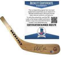 Alex DeBrincat Chicago Blackhawks Autograph Hockey Stick Beckett BAS Aut... - $147.01