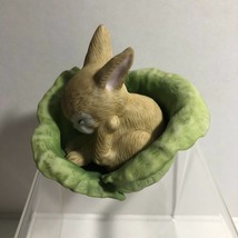 Woodland Surprises RABBIT Jaqueline Smith Franklin Porcelain 1984 Vintage - £11.96 GBP