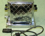 TOASTESS 2 SIDED ELECTRIC TOASTER 1940s MONTREAL CANADA GENERAL ELECTRIC... - $35.10