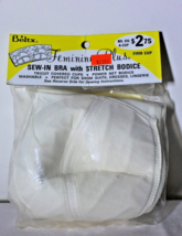 NIP Vintage Beltx Feminine Plus A-cup Sew-in BRA With Strech Bodice - $18.99