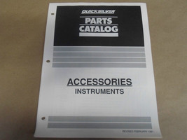 1991 Quicksilver Partes Catalog Accesorios Instrumentos 90-42000-91 OEM ... - £15.87 GBP