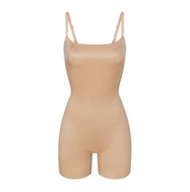 SKIMS Barely There Low Back Mid Thigh Bodysuit Size XXS Clay Women&#39;s Sha... - $44.95
