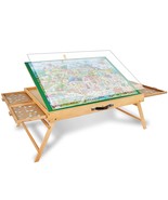 2000Pcs Portable Puzzle Table With Legs, Adjustable Jigsaw Wooden Puzzle... - £228.13 GBP