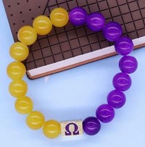 Omega Fraternity Beaded Bracelet - $17.75