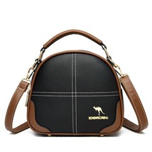 Women Small PU Shoulder Bag New Women Designer Embroidered Thread Bags High Qual - £38.58 GBP