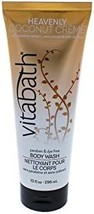 Heavenly Coconut Creme Body Wash by Vitabath for Unisex - 10 oz Body Wash - £18.33 GBP