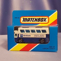 Girobank Airport Coach MB-65 by Matchbox. - £9.43 GBP