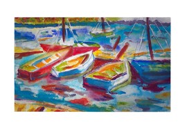Betsy Drake Colorful Marina II 30 Inch By 50 Inch Comfort Floor Mat - $89.09