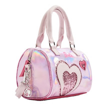 Deichmann Barbie Mattel Metallic Foil Pink Mini Bag - $129.99