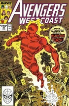 Avengers West Coast #50 - Nov 1989 Marvel Comics, Newsstand FN/VF 7.0 - £2.37 GBP