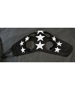 Standardbred Horse RACING Hood-Blinkers Black Lycra wStars new elastic - $32.62