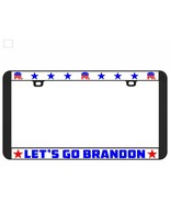 Let&#39;s Go Brandon Joe Biden Stars license plate frame tag holder - £6.37 GBP