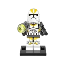 HYGIFT Star Wars Yellow Utapau Clone Trooper XH627 Minifigure Custome! - £3.74 GBP