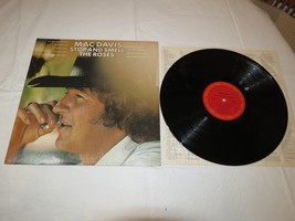 Mac Davis Stop and Smell the Roses KC-32582 1974 Columbia Recrds LP Album Record - £12.33 GBP