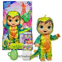 Yr 2020 Baby Alive 12&quot; Doll Hispanic DINO CUTIES Stegosaurus w/ Diaper &amp;... - $49.99