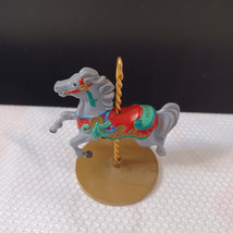 Hallmark 1989 Christmas Carousel Horse “Holly” 2nd Of 4 Horses Ornament - $8.14 CAD