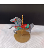 Hallmark 1989 Christmas Carousel Horse “Holly” 2nd Of 4 Horses Ornament - $8.14 CAD