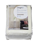 Origin 21 Tori 50x84in Rod Pocket Back Tab Panel Ivory Light Filtering 5... - $605.95 MXN