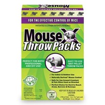 Mousex Throw Packs Kills All Species Of Rats And Mice Safe Around Pets From US - £24.29 GBP