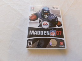 Wii NFL Madden &#39;07 EA Sports Rated E Everyone NFL Players Pre-owned - £21.35 GBP
