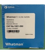 Whatman Cat. 1001-090 Filter Paper 9 cm 100 circles Chemistry Lab Glassware - $374.05 MXN