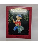 Hallmark Keepsake Christmas Ornament Coach Bear 1994 - $200.30 MXN