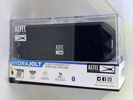 Altec Lansing - HydraJolt Everything Proof Wireless Speaker - Black - NEW - £29.88 GBP