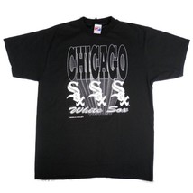 Vintage 90s Chicago White Socks Tshirt L Brockworld 1993 Swingster MLB B... - £40.27 GBP