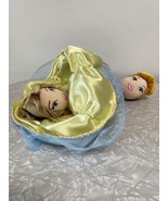Disney Parks Cinderella Belle Plush Doll Topsy Turvey Flip 2 in 1 Prince... - £11.39 GBP